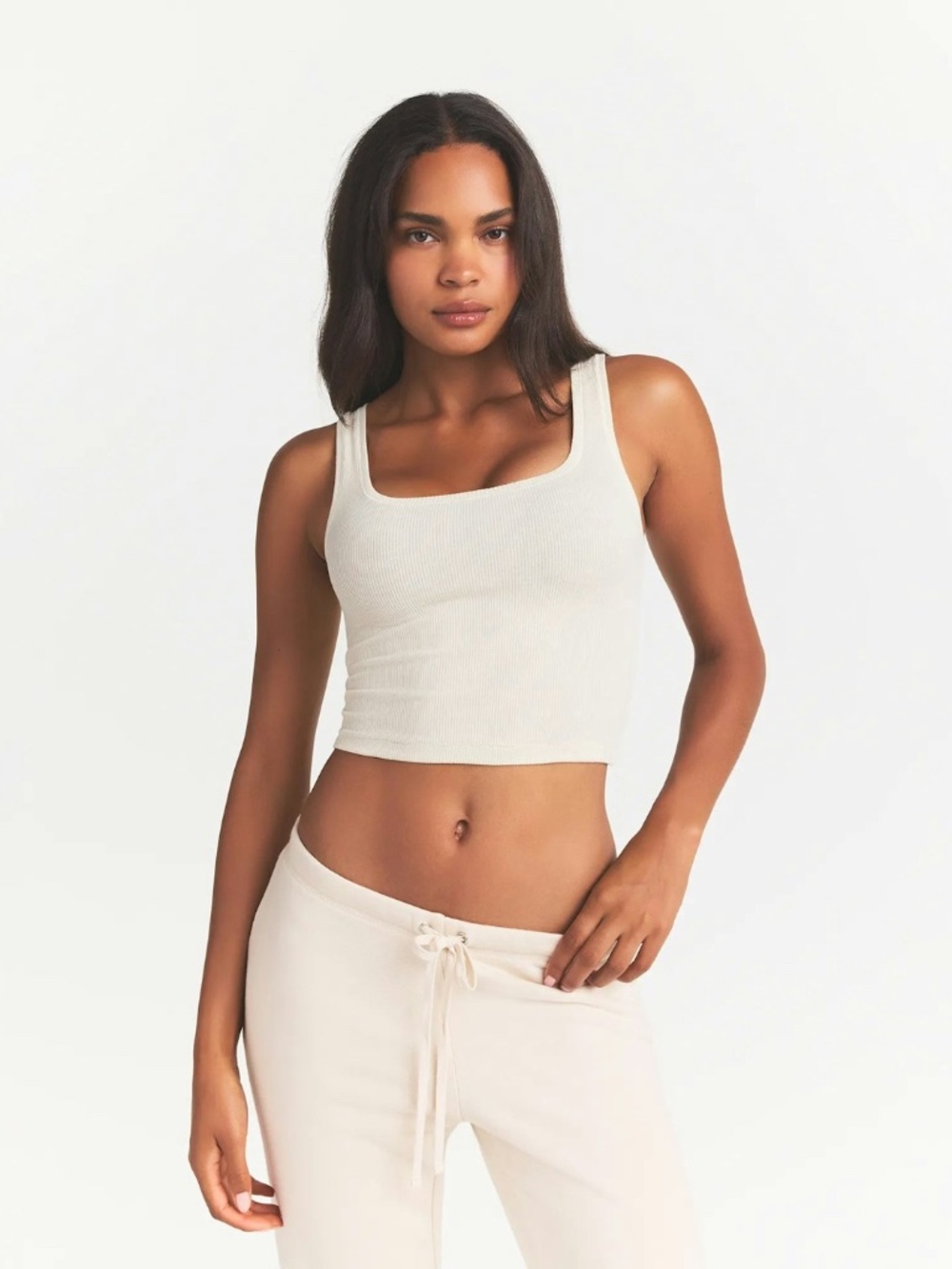 Skims Bone Tank Top size medium.